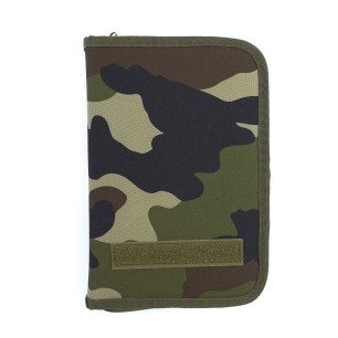 Pochette militaire porte-documents avec bloc-notes A5