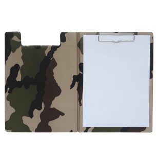Porte-documents A4 à clip, camo armée FR