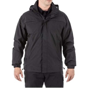 Veste Imperméable Tac Dry Rain Shell Noir, 5.11 Tactical, taille M