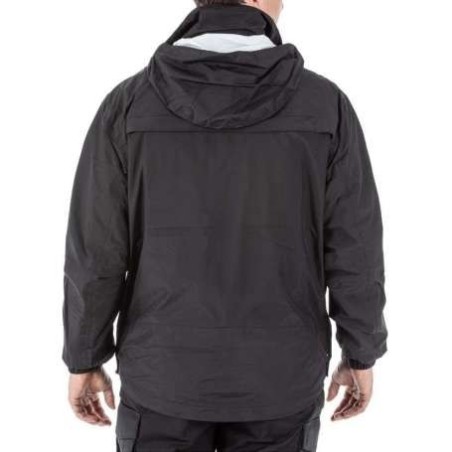 Veste Imperméable Tac Dry Rain Shell Noir, 5.11 Tactical, taille M