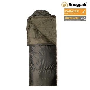 Sac de Couchage Jungle avec moustiquaire (7°/2°) Snugpak, vert armée