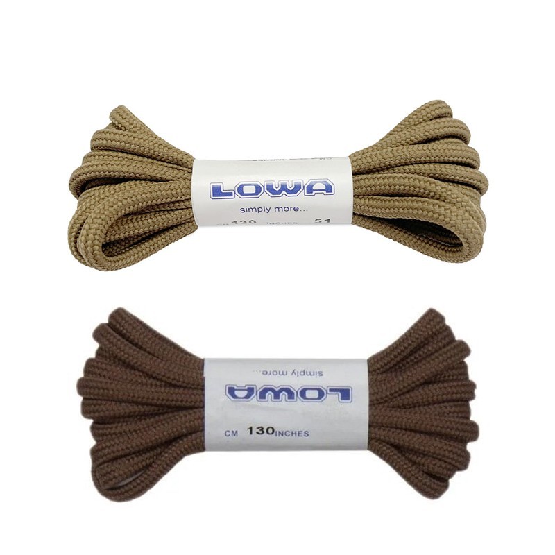 Lacets 130 cm pour Lowa Zephir Mid (sable ou marron) Lacets 130 cm pour Lowa Zephir Mid (sable ou marron)