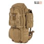 Sac à dos Rush 100 5.11, 60l, taille ceinture 38-46, couleur coyote Sac à dos Rush 100 5.11, 60l, taille ceinture 38-46, couleur coyote