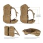 Sac à dos Rush 100 5.11, 60l, taille ceinture 38-46, couleur coyote Sac à dos Rush 100 5.11, 60l, taille ceinture 38-46, couleur coyote