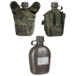 Gourde militaire US + housse camouflage forêt Gourde militaire US + housse camouflage forêt
