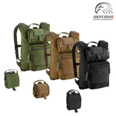 Sac à dos de secours pliant 25 litres, (noir, sable ou vert)