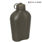 Gourde neuve originale Armée française, plastique, vert OTAN Gourde neuve originale Armée française, plastique, vert OTAN