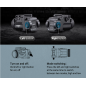Lampe WL14 rechargeable pour arme de poing, 500 lumens, Nextorch