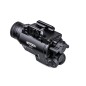 Lampe avec pointeur laser rouge pour arme de poing WL23, 1300 lumens, Nextorch