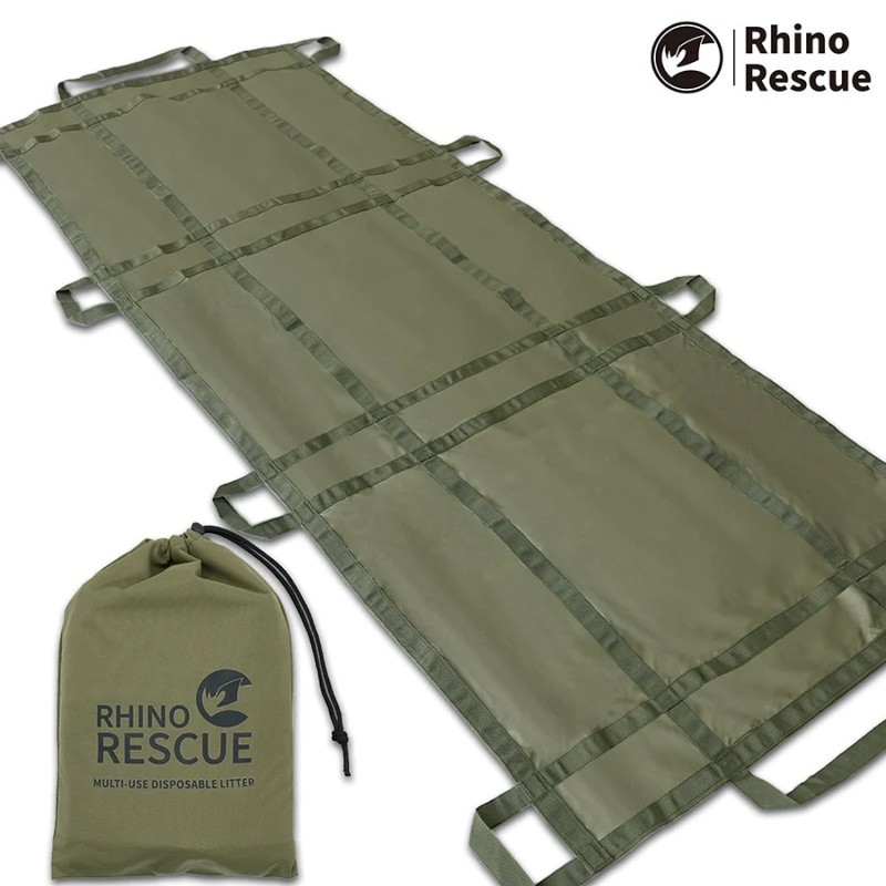 Brancard militaire pliable (sous vide), RHINO RESCUE™ Brancard militaire pliable (sous vide), RHINO RESCUE™