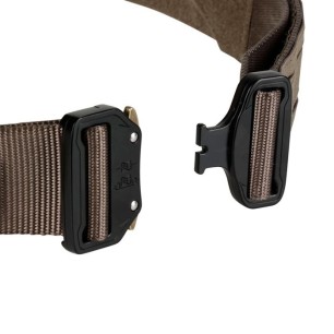 Ceinturon boucle Cobra + attaches MOLLE (couleur noir ou sable)