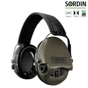 Casque anti-bruit Suprême Pro Sordin, vert armée
