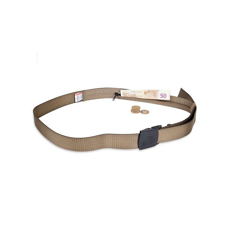 Ceinture Tatonka avec poche zippée intérieure (porte billet), couleur sable