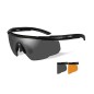 Lunettes de Protection Balistiques Saber Advanced, écrans fumé/orange Lunettes de Protection Balistiques Saber Advanced, écrans fumé/orange