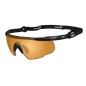 Lunettes de Protection Balistiques Saber Advanced, écrans fumé/orange Lunettes de Protection Balistiques Saber Advanced, écrans fumé/orange