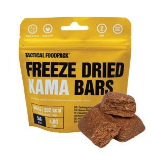 Barres de kama lyophilisées