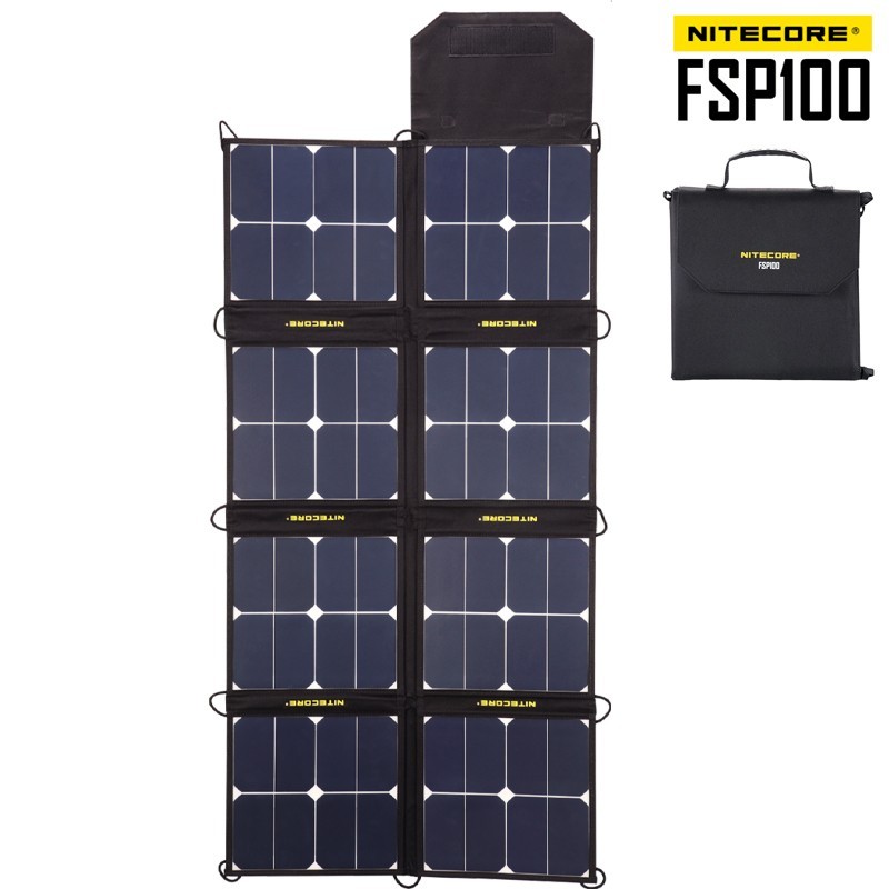 Panneau Solaire Pliant Nitecore FSP100 (compatible avec la NES300) Panneau Solaire Pliant Nitecore FSP100 (compatible avec la NES300)