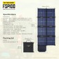Panneau Solaire Pliant Nitecore FSP100 (compatible avec la NES300) Panneau Solaire Pliant Nitecore FSP100 (compatible avec la NES300)
