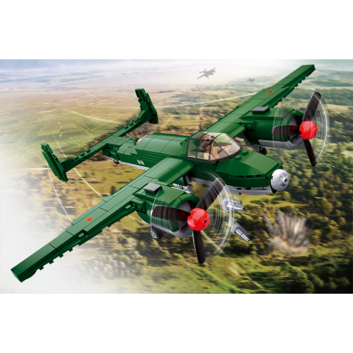 Avion bombardier allié, Sluban (type LEGO militaire)