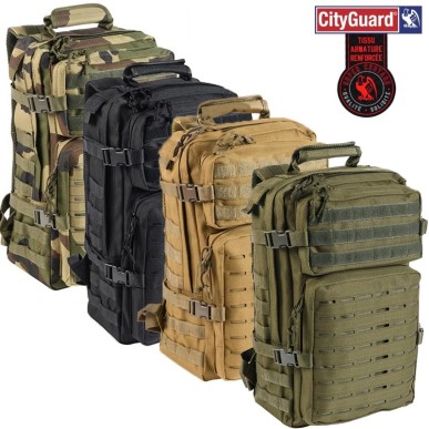 Sac à dos militaire 30 litres, Cityguard, (4 coloris au choix)