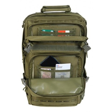 Sac à dos militaire 30 litres, Cityguard, (4 coloris au choix)