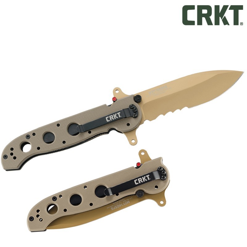 Couteau CRKT forces spéciales "M21-14DSFG", couleur coyote Couteau CRKT forces spéciales "M21-14DSFG", couleur coyote