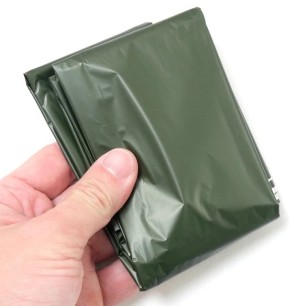 Couverture de Survie Compacte, Vert Armée
