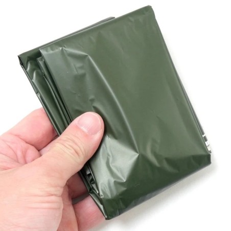 Couverture de Survie Compacte, Vert Armée