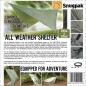 Bâche Tout Temps 3 x 3m, vert militaire - Snugpak Bâche Tout Temps 3 x 3m, vert militaire - Snugpak