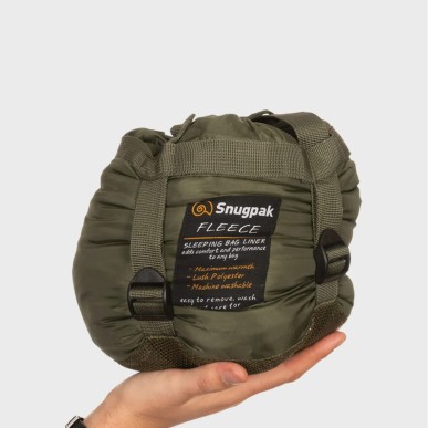Doublure Polaire épaisse Snugpak pour sac de couchage, avec ZIP, vert olive
