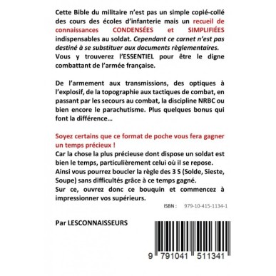 Carnet du Combattant LESCONNAISSEURS®- actualisé 2025/2026
