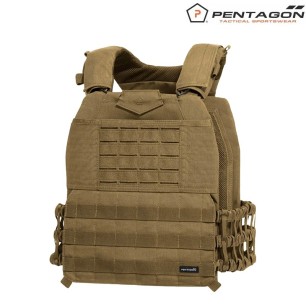 Gilet militaire Porte-Plaque Pentagon® - MK2 Coyote