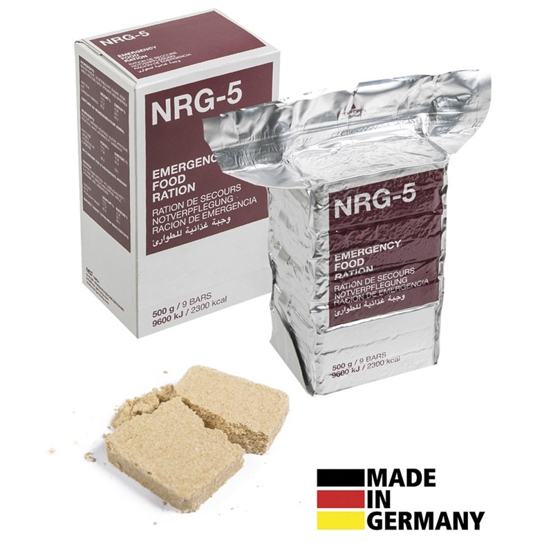 Ration de Secours NRG-5 (emergency food) 500g Ration de Secours NRG-5 (emergency food) 500g