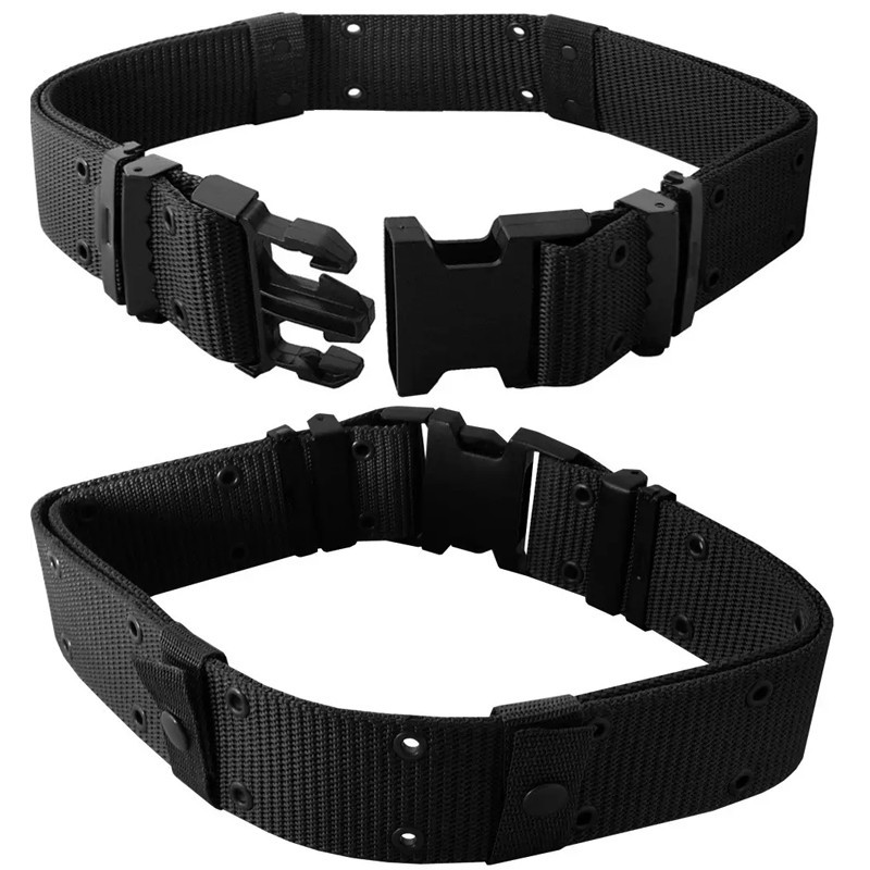 Ceinturon 5,5cm sécurité/inter, type US LC2, Mil-Tec, cl : Noir Ceinturon 5,5cm sécurité/inter, type US LC2, Mil-Tec, cl : Noir