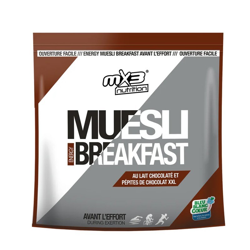Muesli au Lait et Pépites de Chocolat XXL - MX3 Muesli au Lait et Pépites de Chocolat XXL - MX3