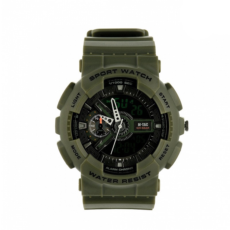 Montre militaire M-Tac, couleur vert kaki Montre militaire M-Tac, couleur vert kaki