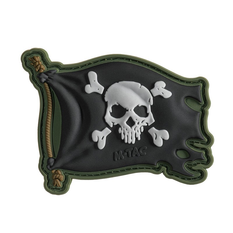 Patch 3D Velcro Drapeau Pirate Patch 3D Velcro Drapeau Pirate