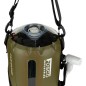 Douche Solaire de Bivouac 12L (avec pompe) - Couleur vert militaire Douche Solaire de Bivouac 12L (avec pompe) - Couleur vert militaire