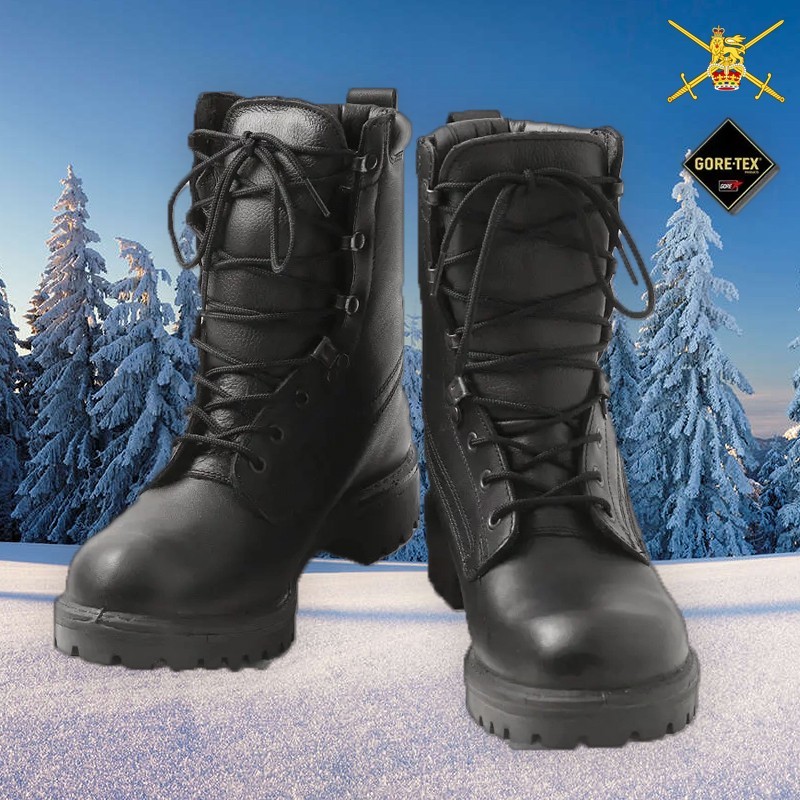 Chaussures Climat Froid-Tempête, Gore-tex - orig: armée britannique (Neuves) Chaussures Climat Froid-Tempête, Gore-tex - orig: armée britannique (Neuves)