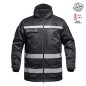 Parka Hardshell A10 imperméable et chaude - Sécurité Privée - Noir Parka Hardshell A10 imperméable et chaude - Sécurité Privée - Noir