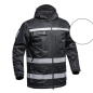 Parka Hardshell A10 imperméable et chaude - Sécurité Privée - Noir Parka Hardshell A10 imperméable et chaude - Sécurité Privée - Noir