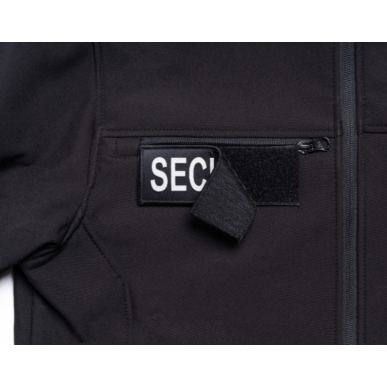 Parka Hardshell A10 imperméable et chaude - Sécurité Privée - Noir