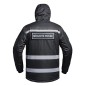 Parka Hardshell A10 imperméable et chaude - Sécurité Privée - Noir Parka Hardshell A10 imperméable et chaude - Sécurité Privée - Noir