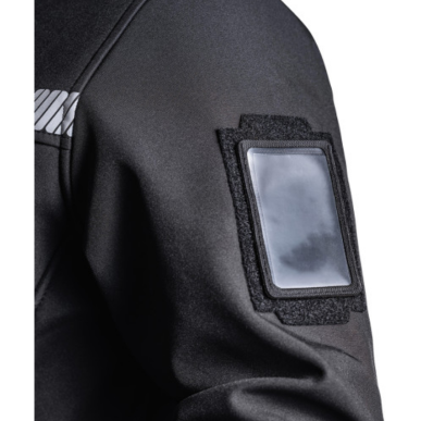 Parka Hardshell A10 imperméable et chaude - Sécurité Privée - Noir
