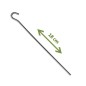 Piquet / sardines de tente en acier de 18cm de long Piquet / sardines de tente en acier de 18cm de long