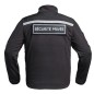 Veste Polaire Sécurité Privée réglementaire - Noir - Marque A10 Veste Polaire Sécurité Privée réglementaire - Noir - Marque A10