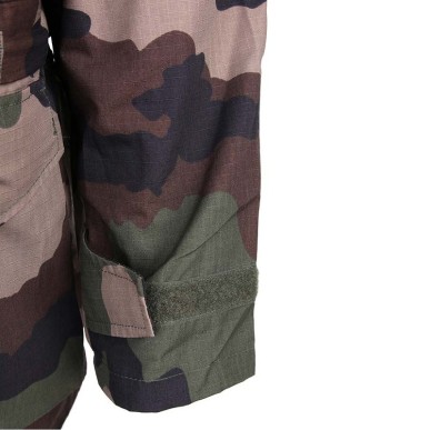 Veste Commando camo Armée Française (multi-poches + capuche)
