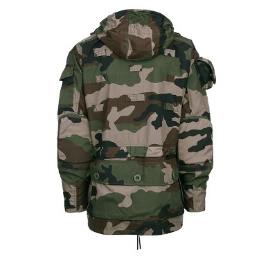 Veste Commando camo Armée Française (multi-poches + capuche)