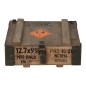 Caisse en bois militaire 40x36x15cm - Orig: armée polonaise