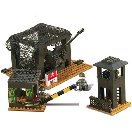 Quartier Général Militaire Sluban (type LEGO)